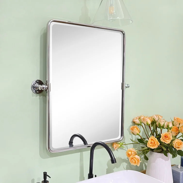 Woodvale Metal Framed Wall Mounted Bathroom / Vanity Mirror