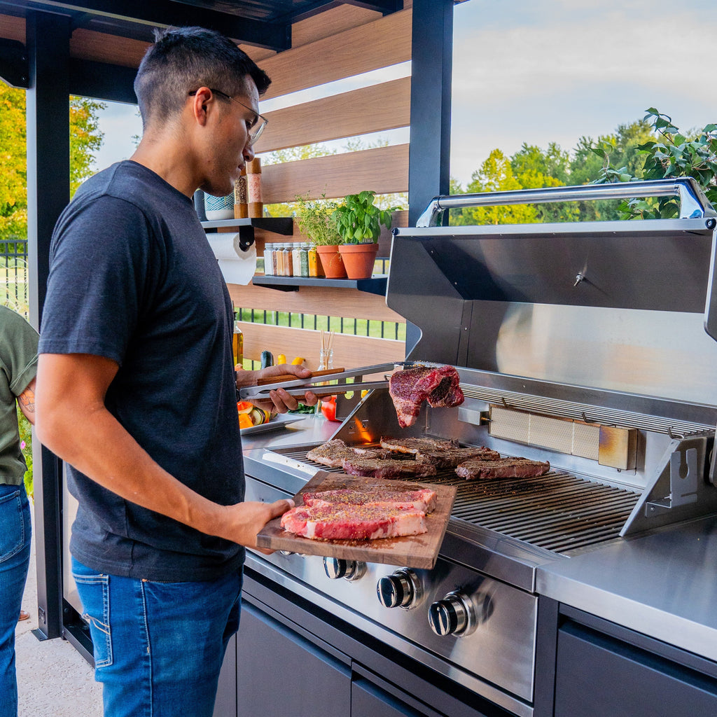 🔥[Limited Quantity]-Last 67+Sets✨Backyard Discovery Fusion Flame Propane Gas Outdoor Kitchen