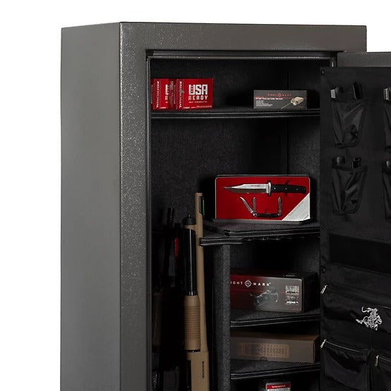Winchester Safes 36 Long Gun 17.07 cu. ft. Electronic Lock Gun Safe, Gray
