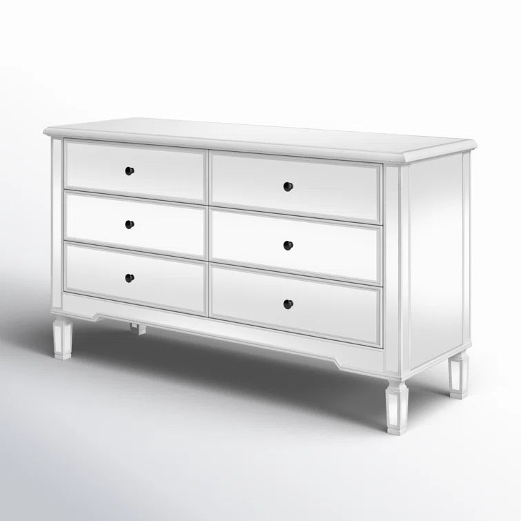Brixton 6 Drawer 60" W Double Dresser