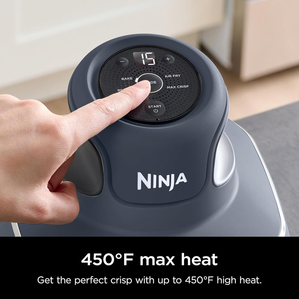 Ninja Air Fryer, 2.5 QT Crispi System + 4 Containers with Storage Lids, Air Fryer, Microwave, Freezer & Dishwasher Safe, Non Toxic Portable Cooking System, Compatible with Ninja FN100 Crispi Series