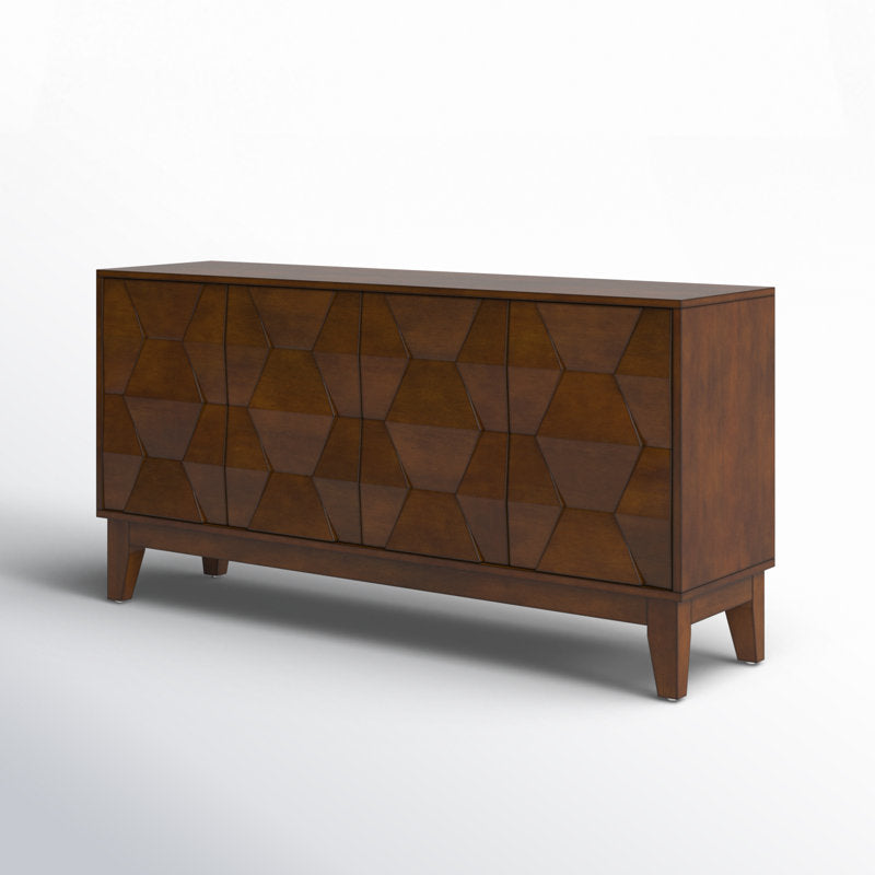 Sara 60" Wide Sideboard with Solid Wood Legs