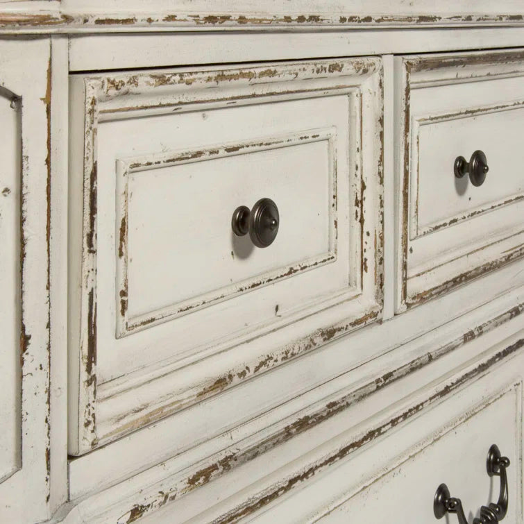 Colchester Panel Bed, Dresser & Mirror, Night Stand