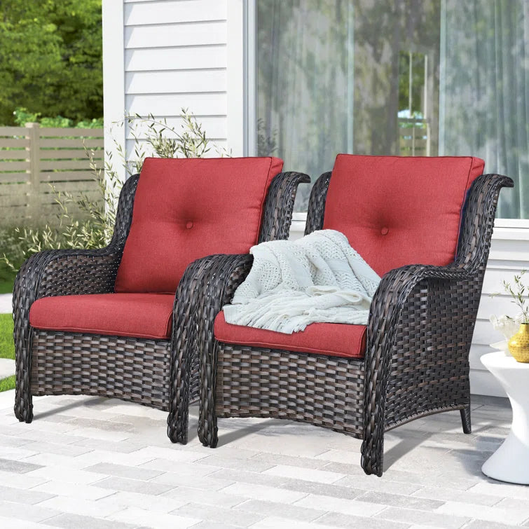 Bonia Wicker Rattan Outdoor Chairs