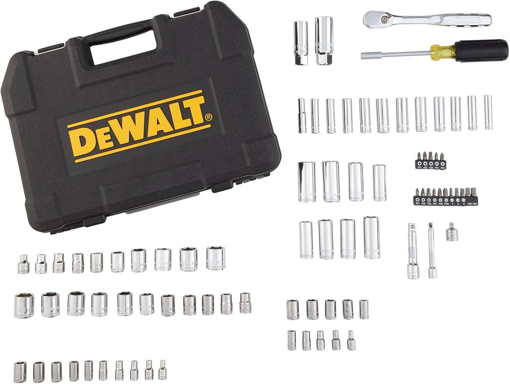 DEWALT Mechanics Tool Set (205-piece) and Screwdriver Bit Set (40-Piece)