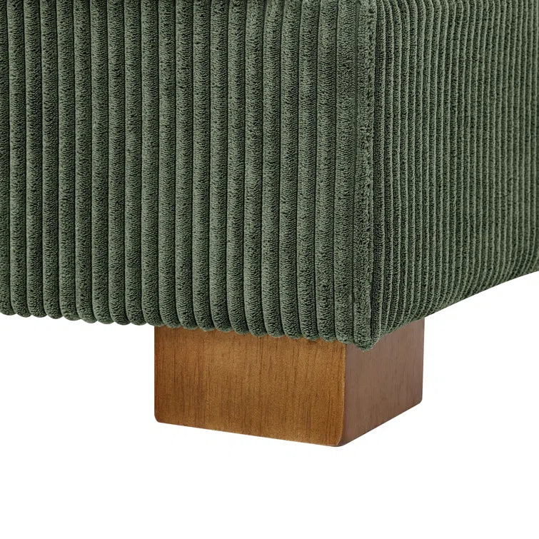 Mordecai 90'' Corduroy Sleeper Sofa