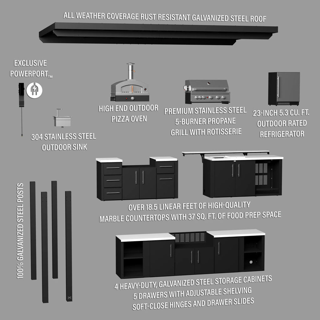 🔥Last Day Promotion🔥Fusion Fire Outdoor Kitchen