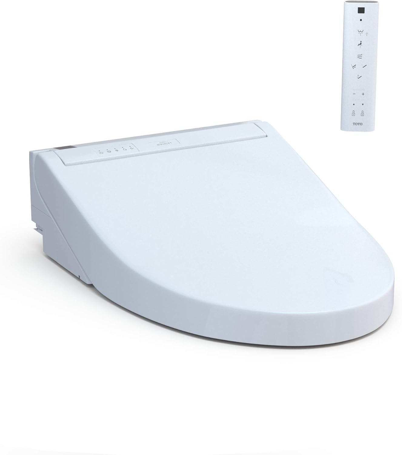 TOTO SW3084#12 WASHLET C5 Electronic Bidet Toilet Seat with PREMIST and EWATER+ Wand Cleaning, Elongated, Plastic, Sedona Beige