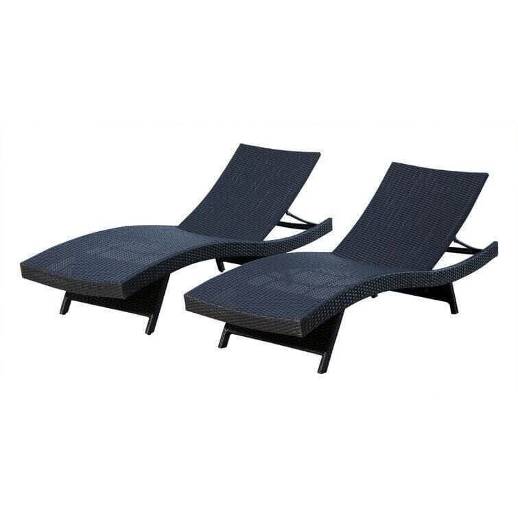 Mirabel 79'' Long Reclining Single Chaise (Set of 2)