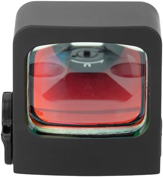 HOLOSUN HS407K X2 Red 6 MOA Dot Open Reflex Optical Sight for Subcompact Pistols - Durable Parallax Free Unlimited Eye Relief Handgun Sight with Aluminum Housing & Shake Awake Technology