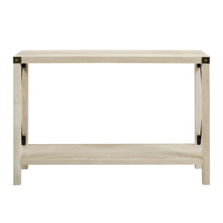 Larenda Entryway Table with Open Shelf Storage