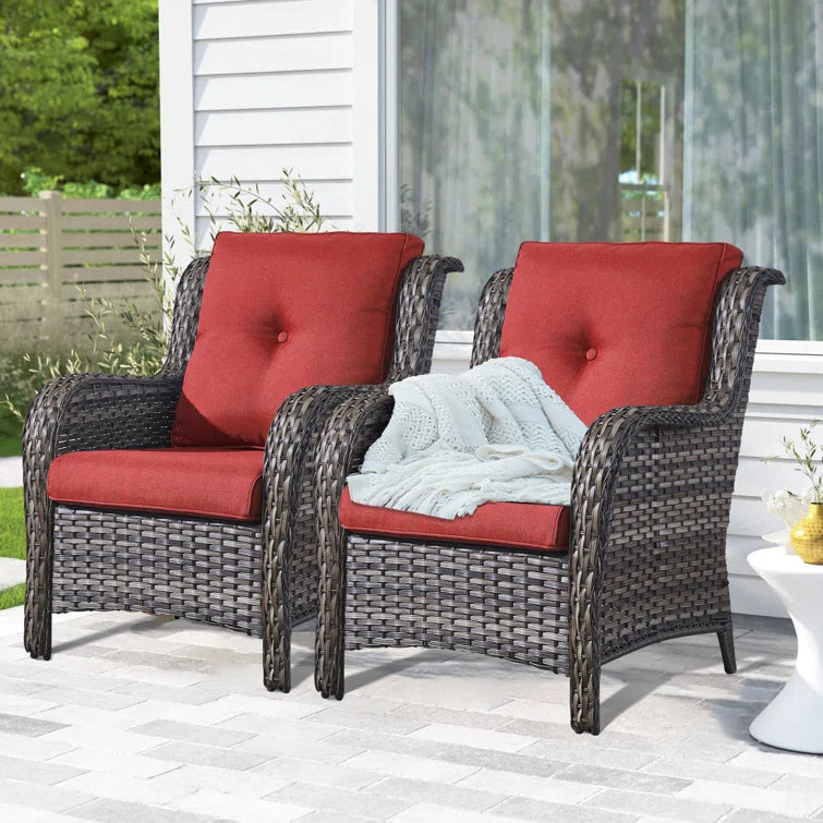 Bonia Wicker Rattan Outdoor Chairs