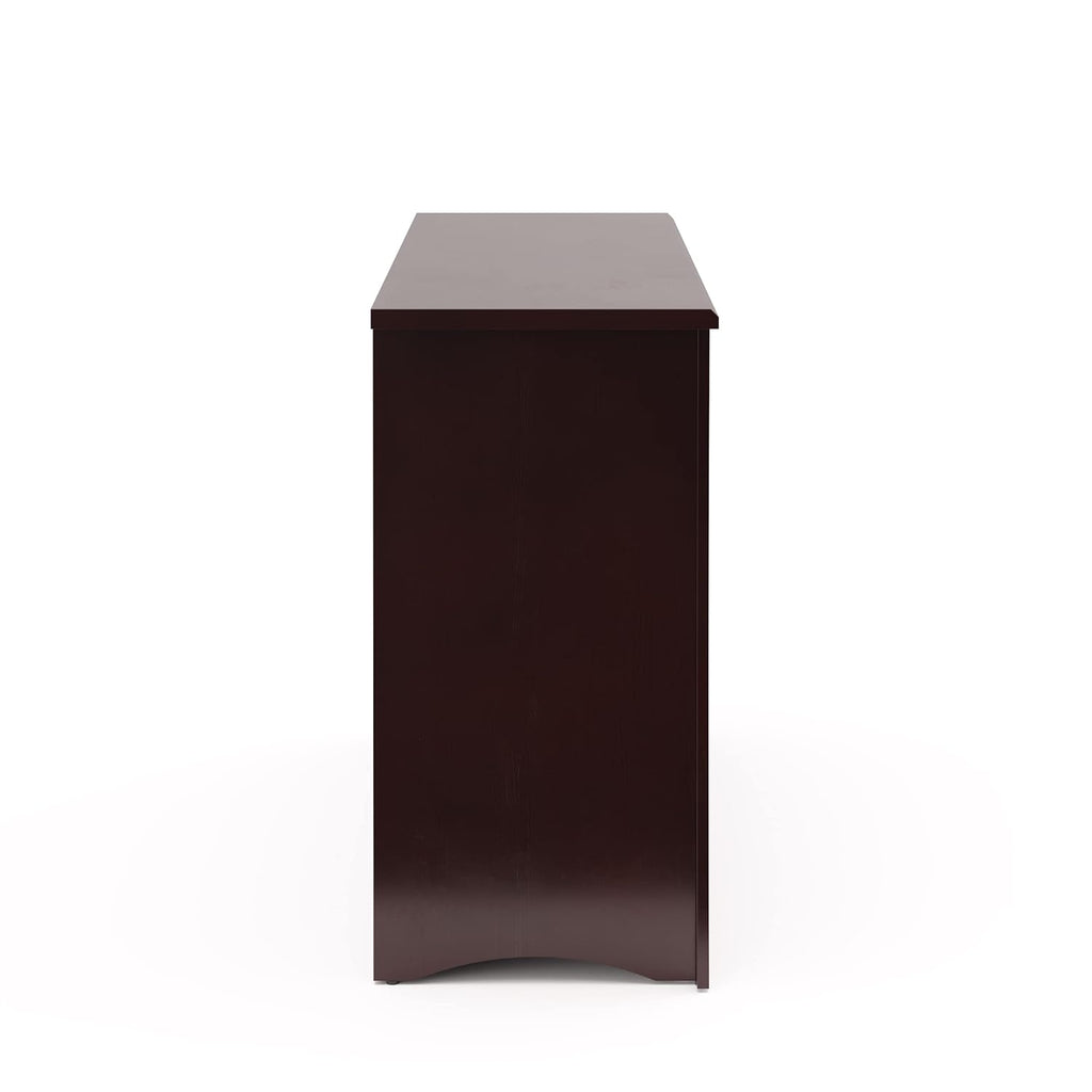 Storkcraft Crescent 6 Drawer Double Dresser (Pebble Gray) – GREENGUARD Gold Certified, For Nursery, Dresser, Kids Nursery Organizer, Chest of Drawers