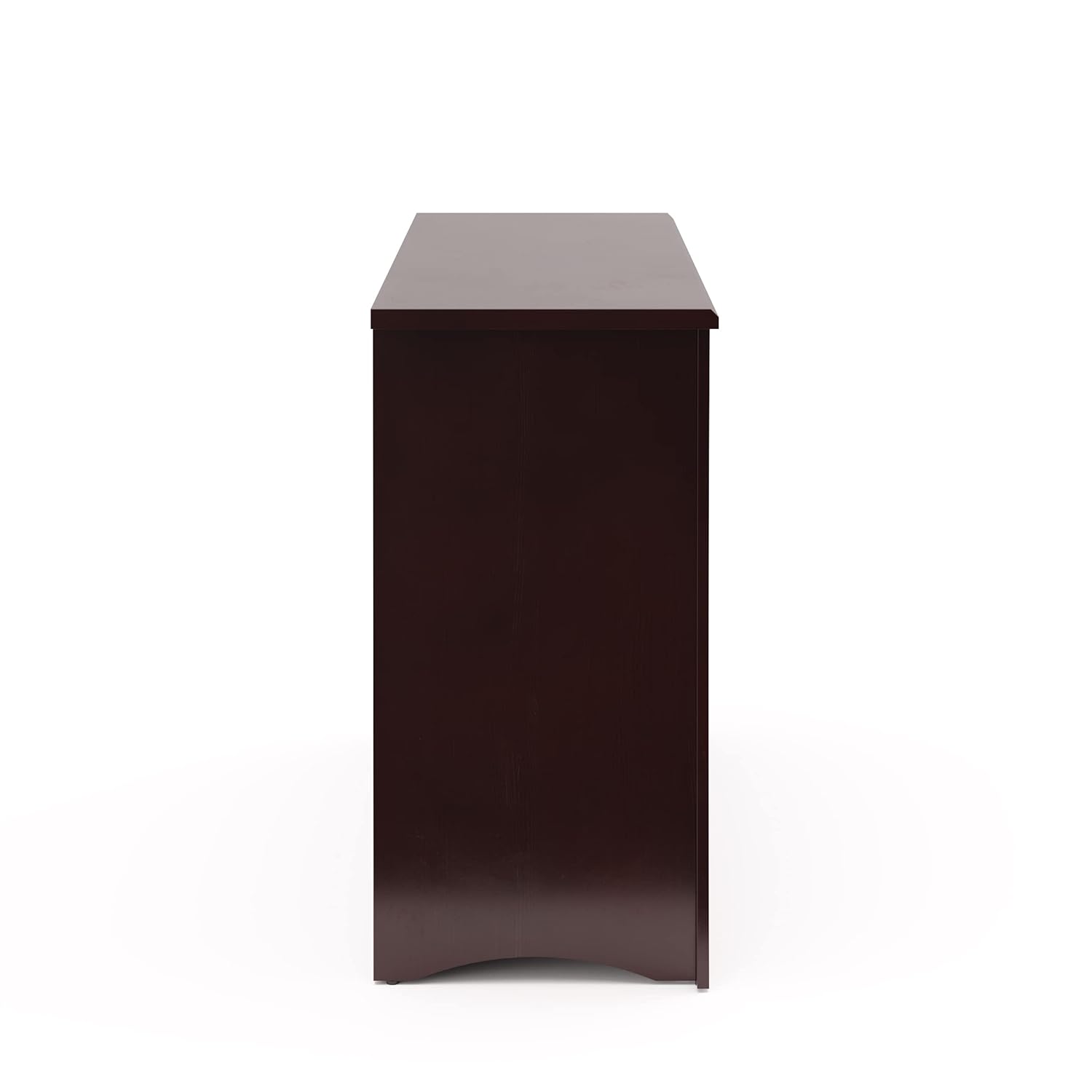 Storkcraft Crescent 6 Drawer Double Dresser (Pebble Gray) – GREENGUARD Gold Certified, For Nursery, Dresser, Kids Nursery Organizer, Chest of Drawers