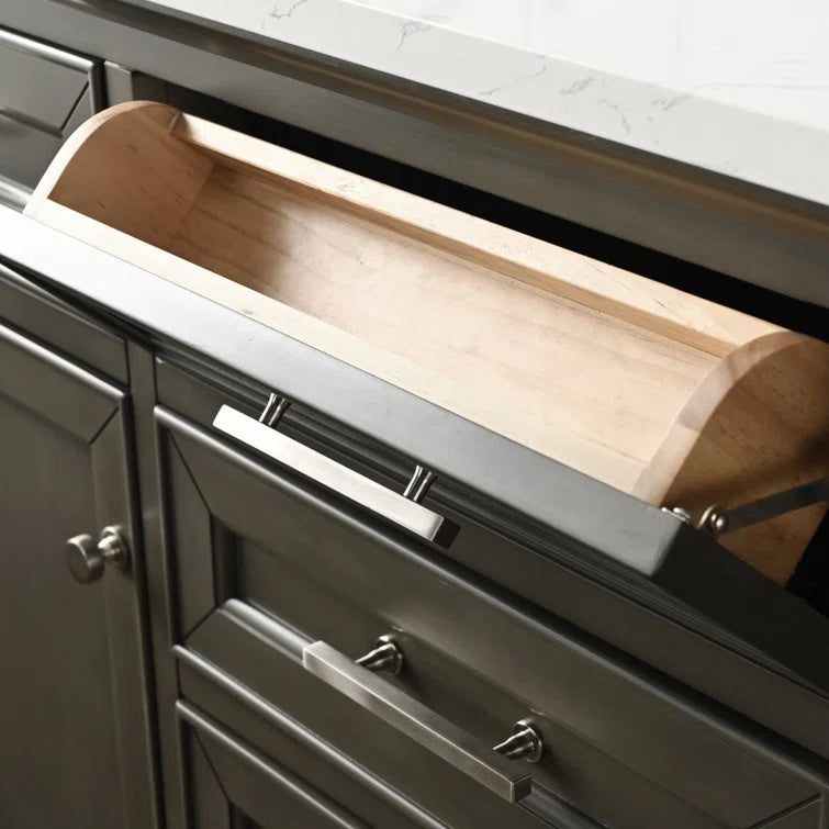 Annaline 60'' Single Bathroom Vanity with Engineered Stone Top