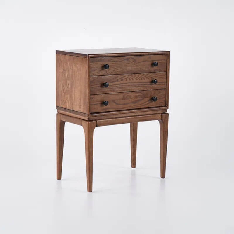 Tanic Mid Century Modern Chest Cabinet with Storage