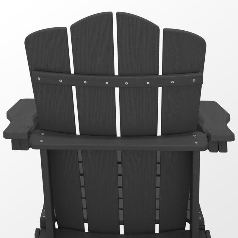 High Density Polyethylene Folding Adirondack Chair