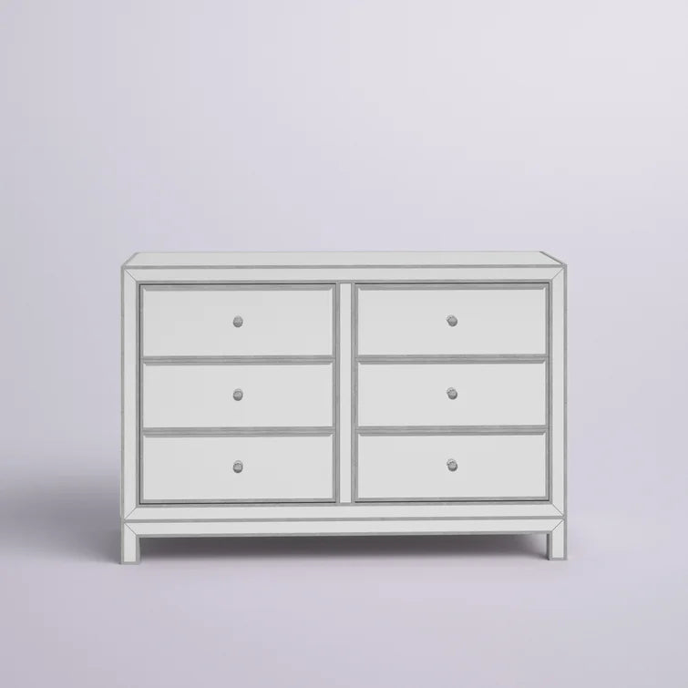 Fairgrove 6 Drawer 48'' W Double Dresser