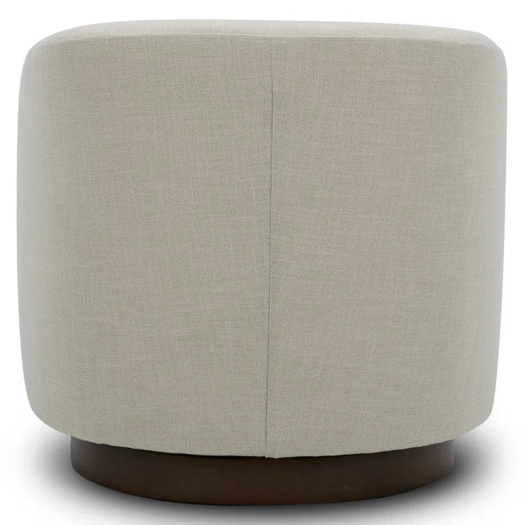 Bennett Upholstered Swivel Barrel Chair