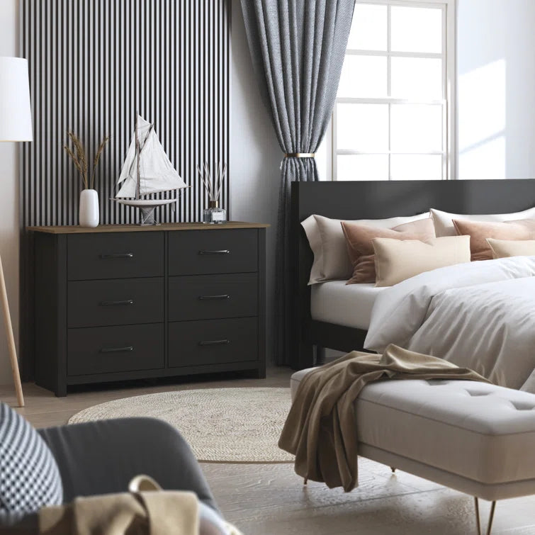 Walter 6 Drawers Double Dresser