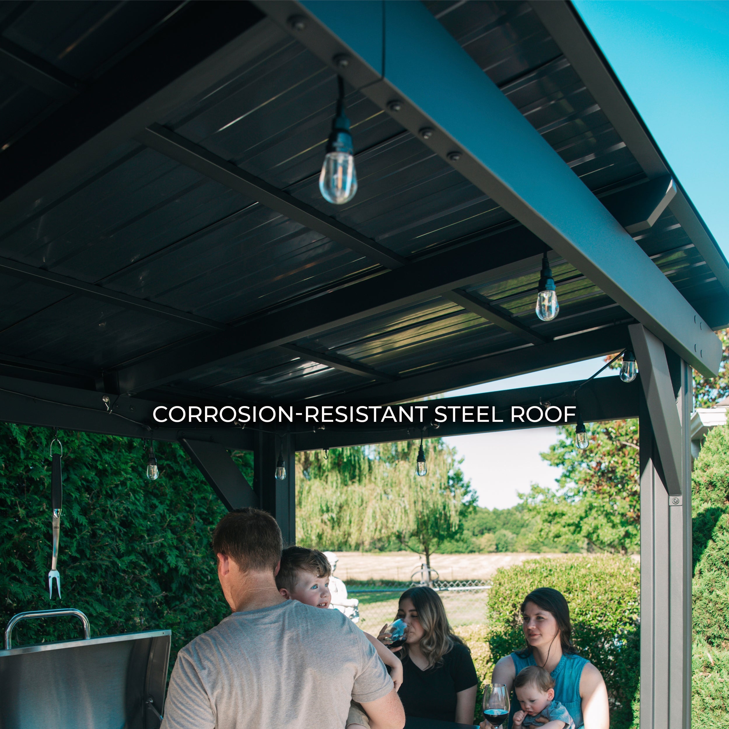 🔥$249🔥Rockport XL Steel Grill Gazebo