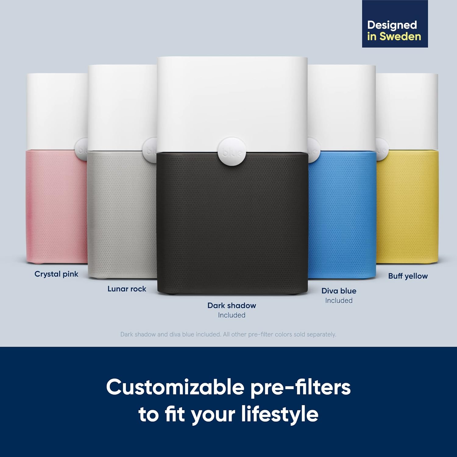 BLUEAIR 2-in-1 Purify + Humidify: Air Purifier and Humidifier with HEPASilent™ and 360° InvisibleMist™ Technology, Top Pour - covers 1,726 sqft in 60 minutes - Perfectly balanced air, one product