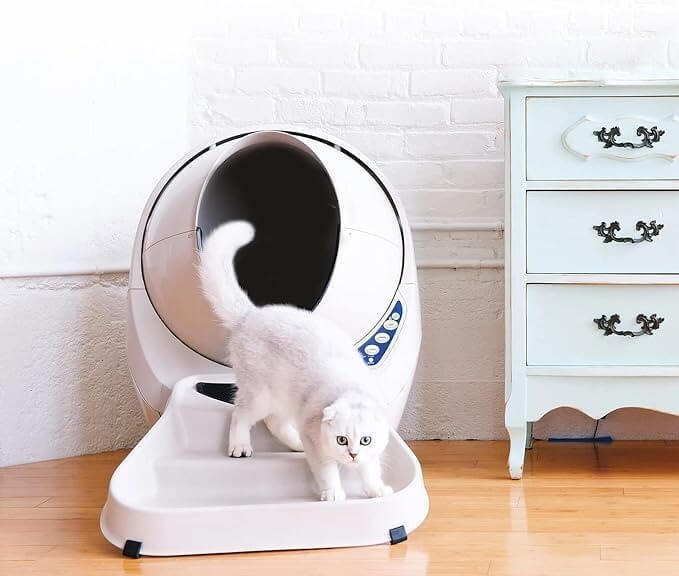 Litter-Robot 3 by Whisker, Beige - Automatic, Self-Cleaning Cat Litter Box, Helps Reduce Litter Box Odors, Works with Almost Any Clumping Litter, WhiskerCare 1-Year Warranty