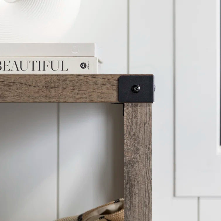 Larenda Entryway Table with Open Shelf Storage