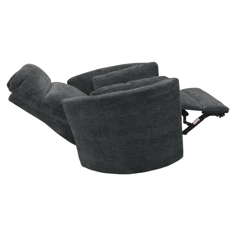 Jelissa 40" Wide Swivel Glider Power Recliner