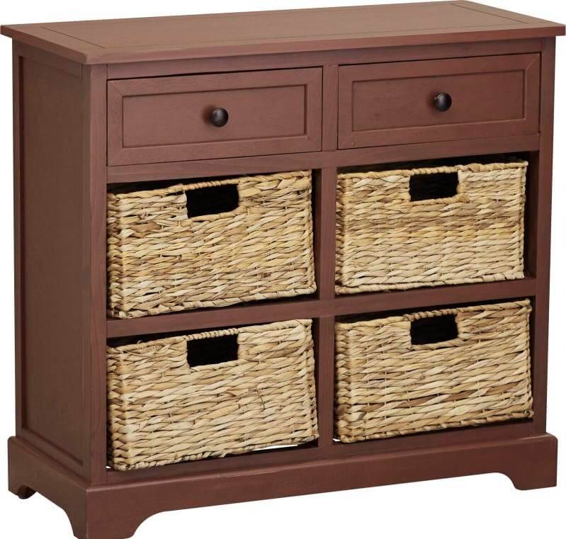 Swick 26'' Tall Solid Wood 2 - Drawer Accent Chest