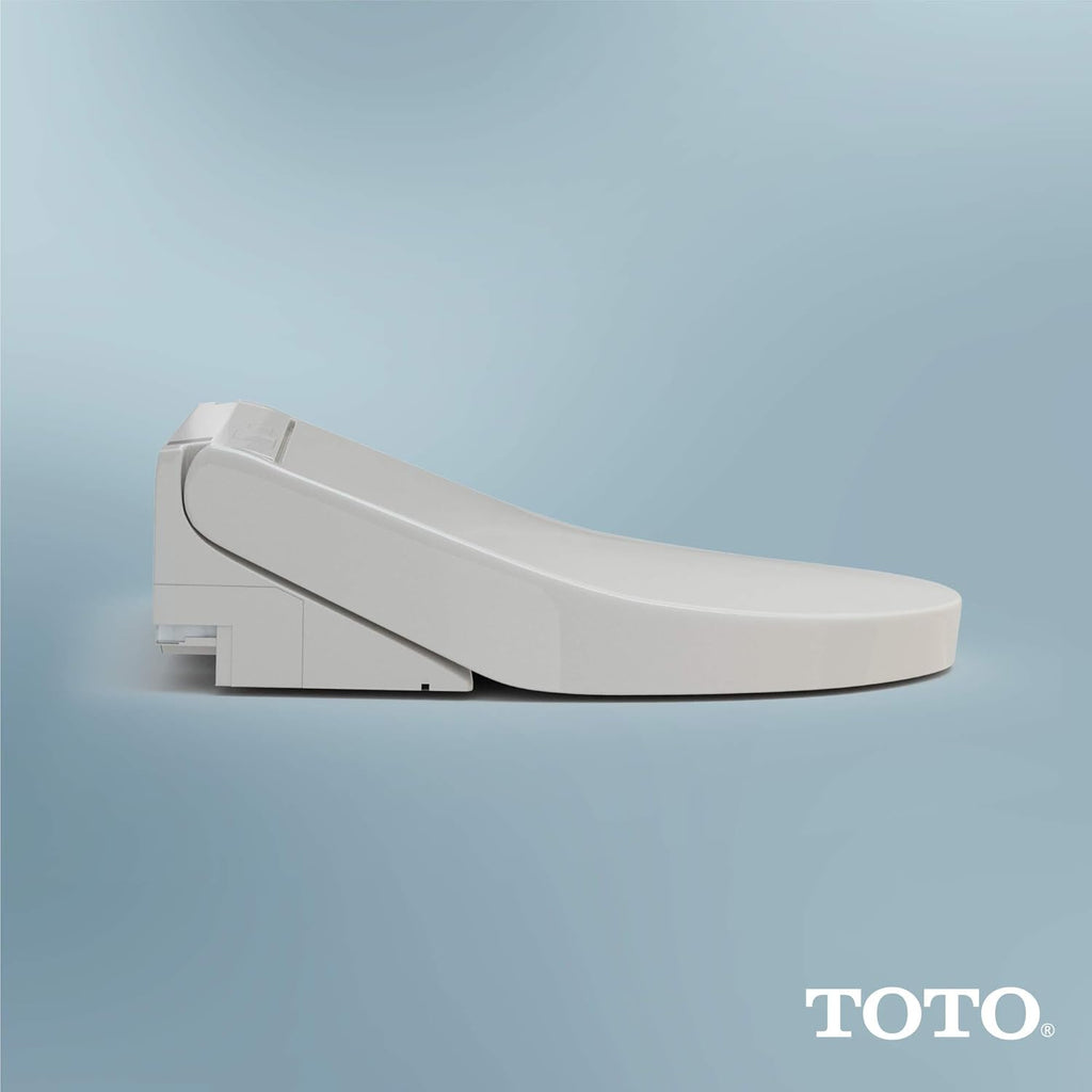 TOTO SW3084#12 WASHLET C5 Electronic Bidet Toilet Seat with PREMIST and EWATER+ Wand Cleaning, Elongated, Plastic, Sedona Beige