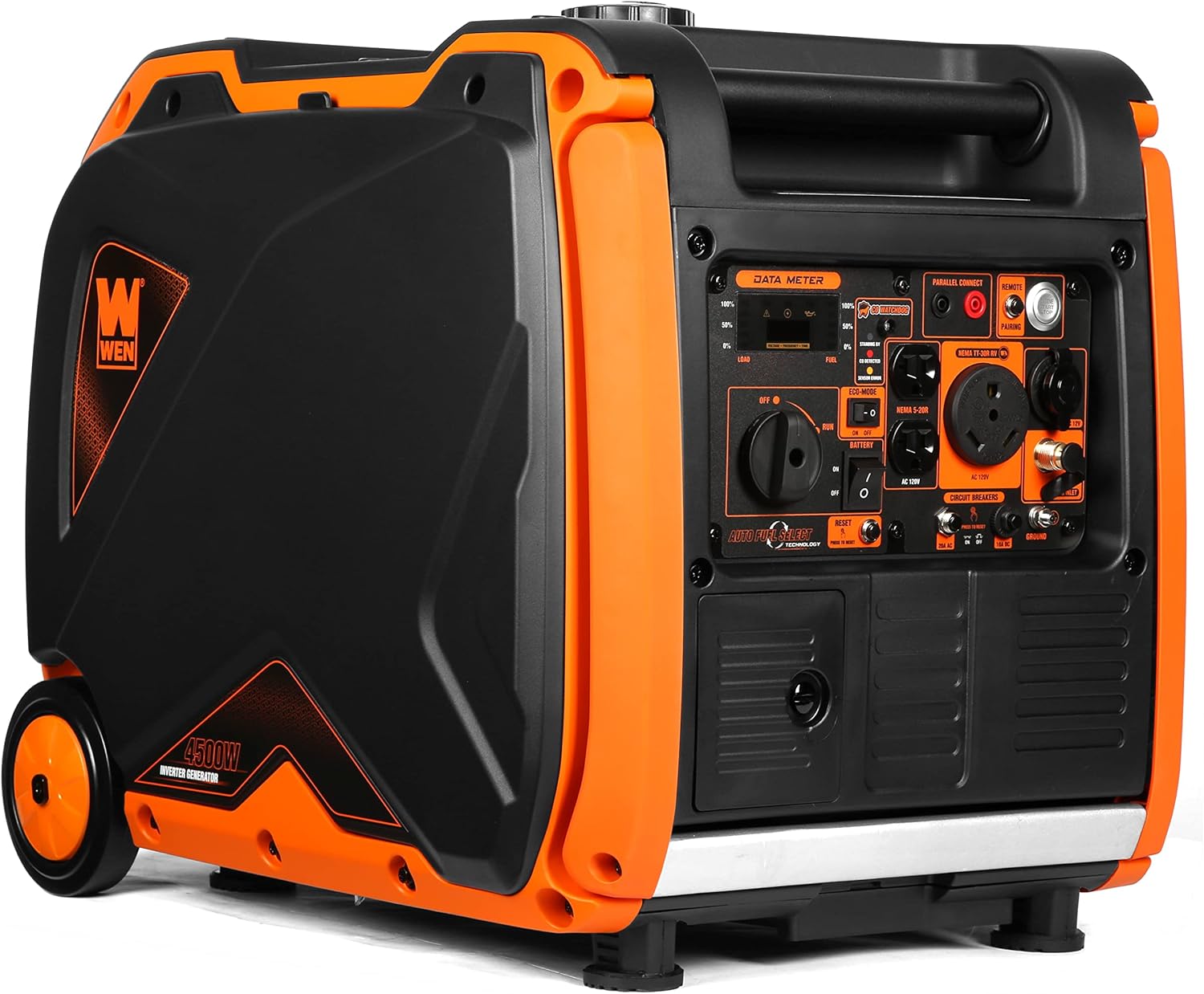 WEN 3800-Watt Inverter Generator, Electric Start, RV-Ready, Portable and Super Quiet with Fuel Shut-Off (56380i)