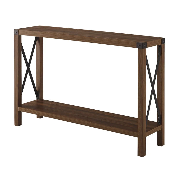 Larenda Entryway Table with Open Shelf Storage
