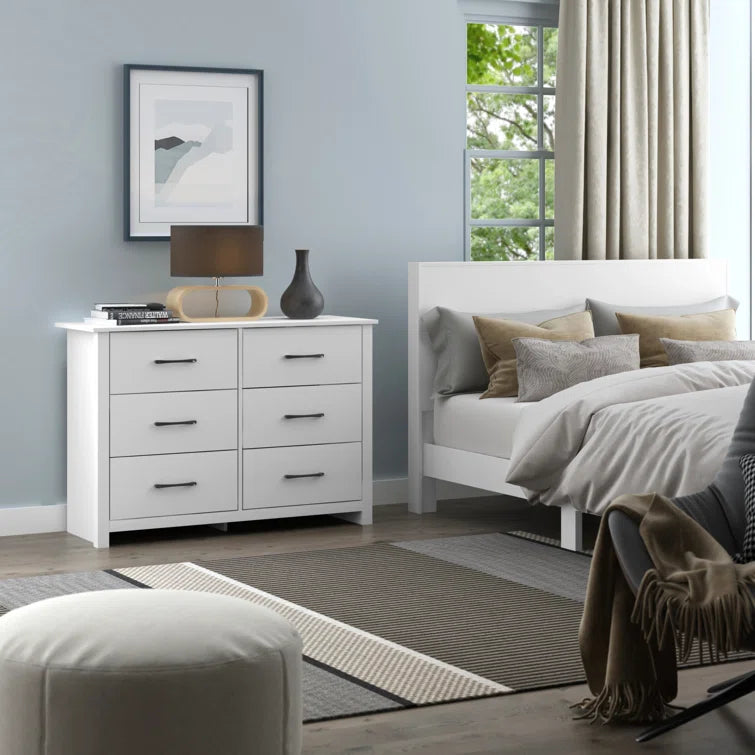Walter 6 Drawers Double Dresser