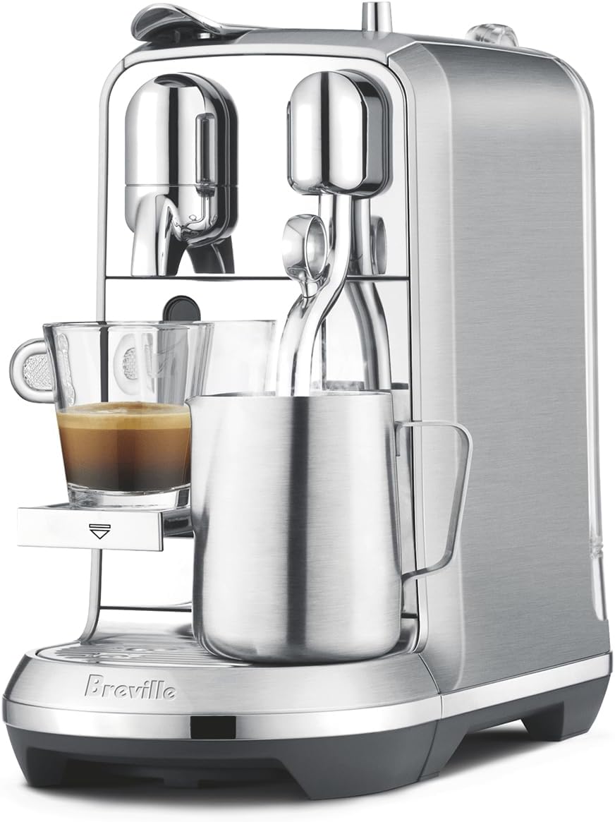 Nespresso Creatista Plus Espresso Machine by Breville, Brushed Stainless Steel