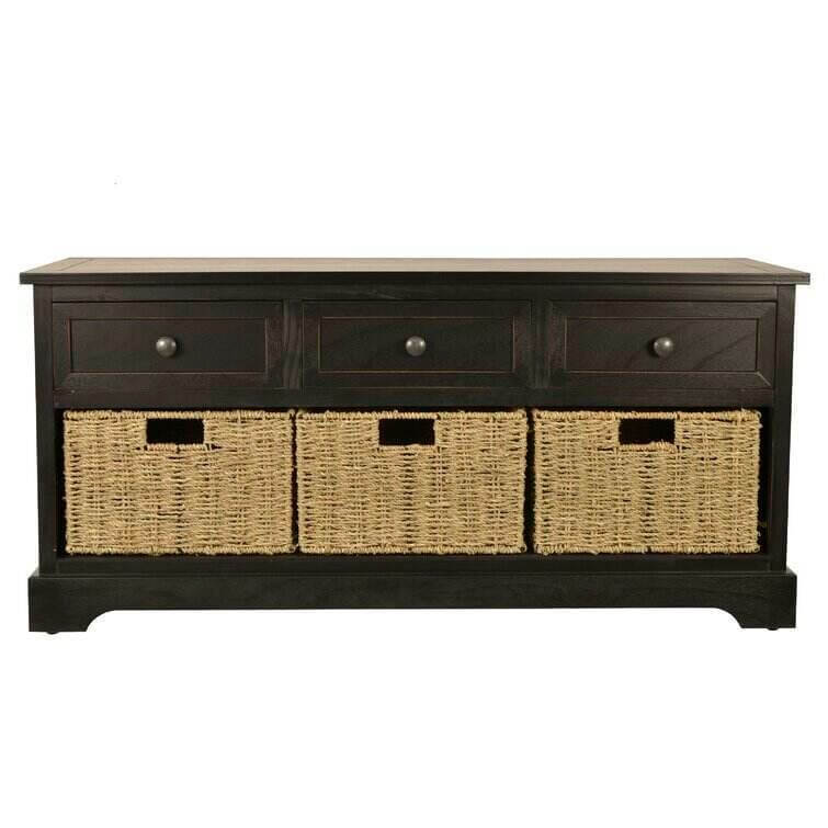 Kaler Drawers Storage Bench