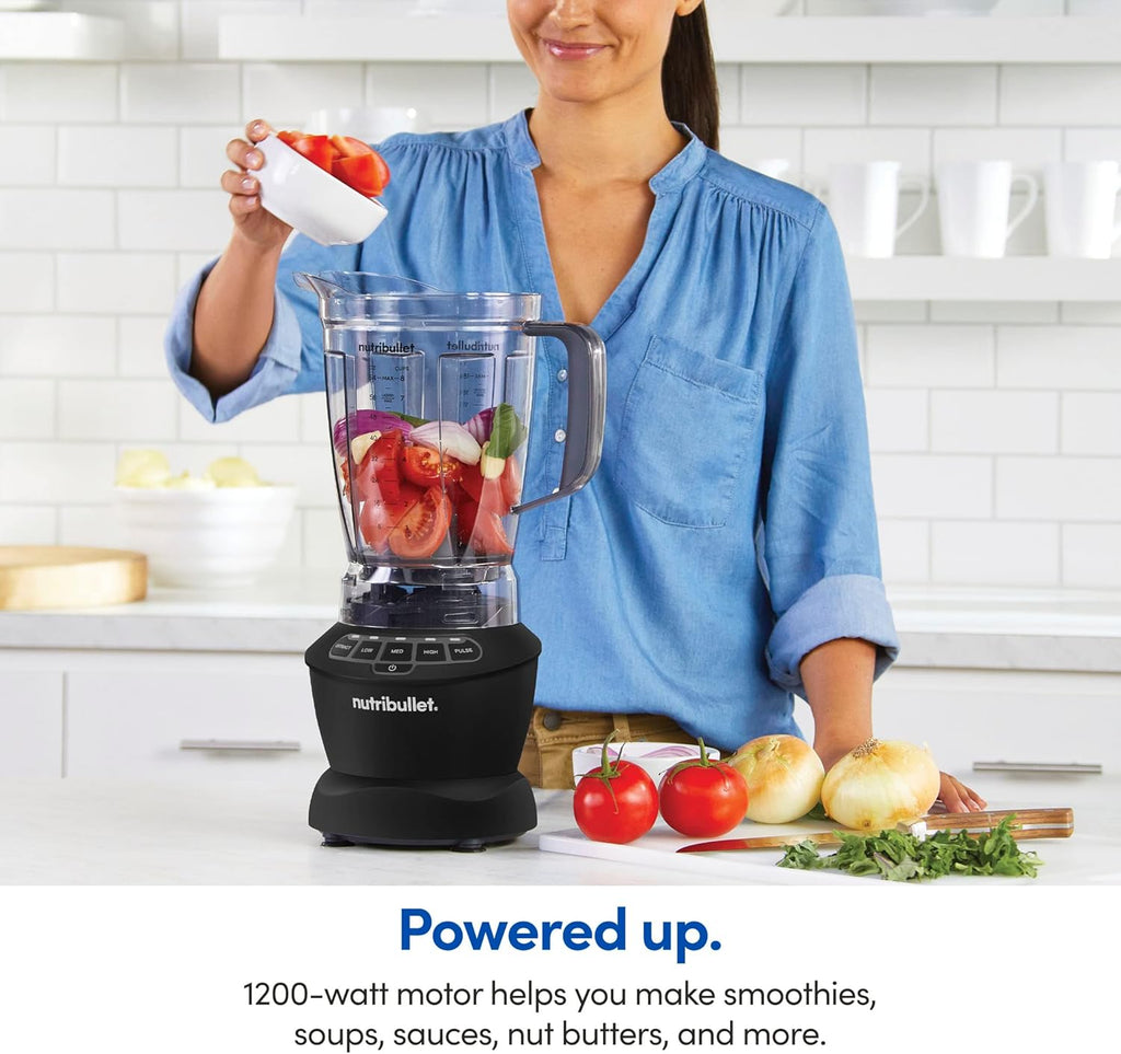 NutriBullet ZNBF30500Z Blender Combo 1200 Watt, 1200W, Dark Gray