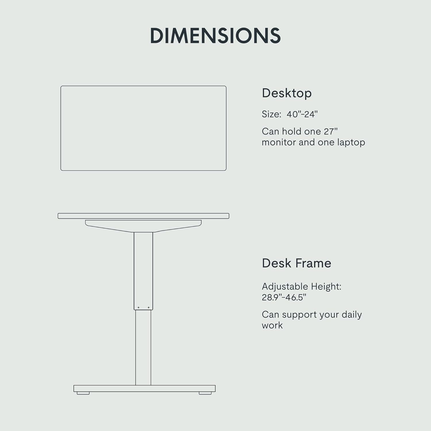 FLEXISPOT EN1 One-Piece Standing Desk 55 x 28 Inch Electric Adjustable Height Desk for Home Office and Computer Workstation (White Frame + 55" Maple Top, 2 Packages)