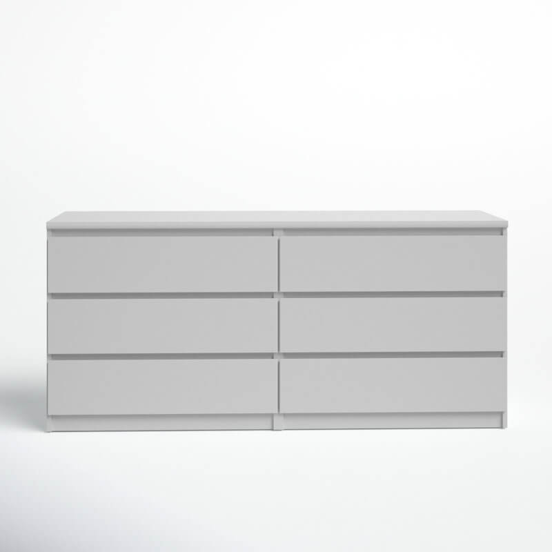 Kepner 6 Drawer 60.5" W Double Dresser