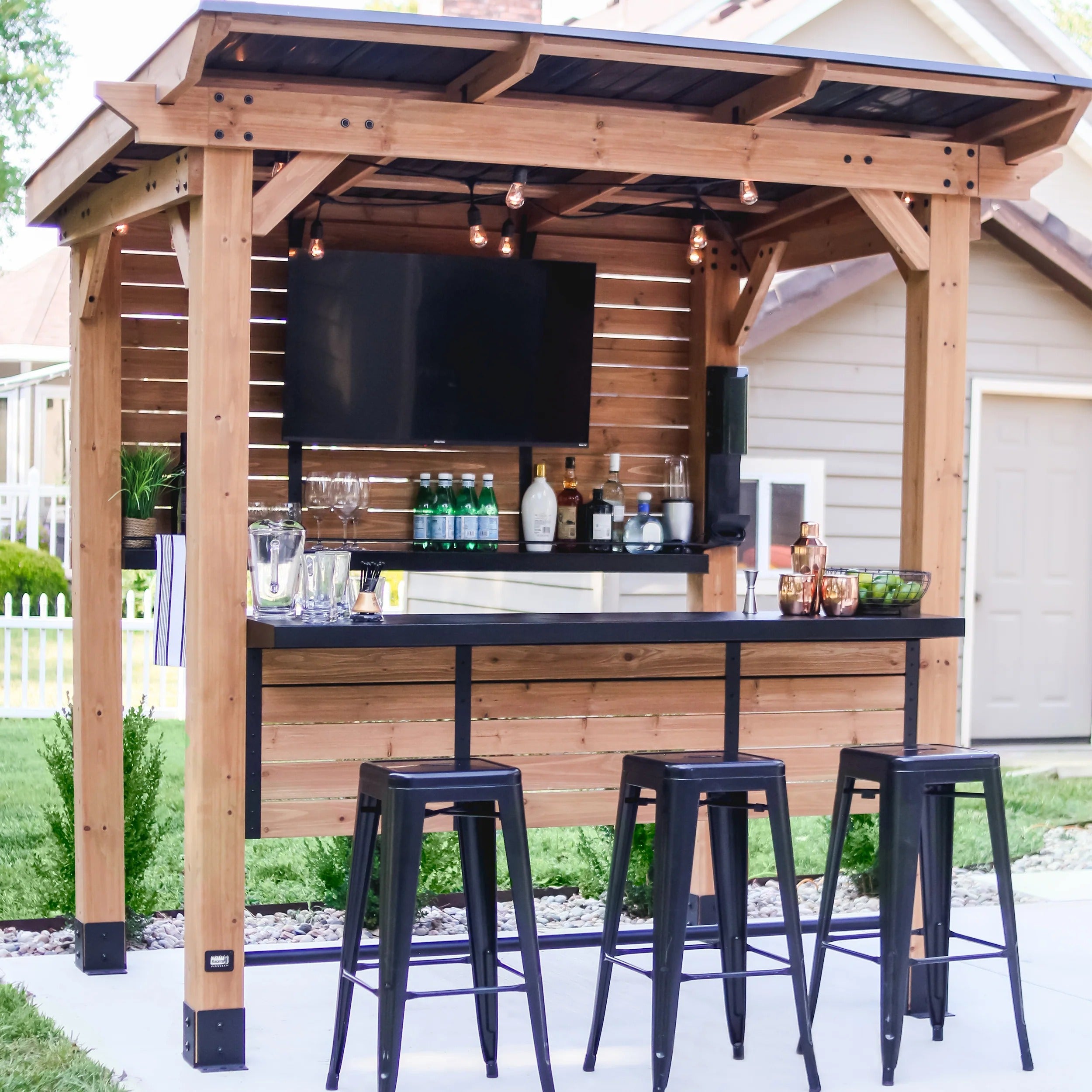 Factory Clearance💥Cedar Springs Outdoor Bar