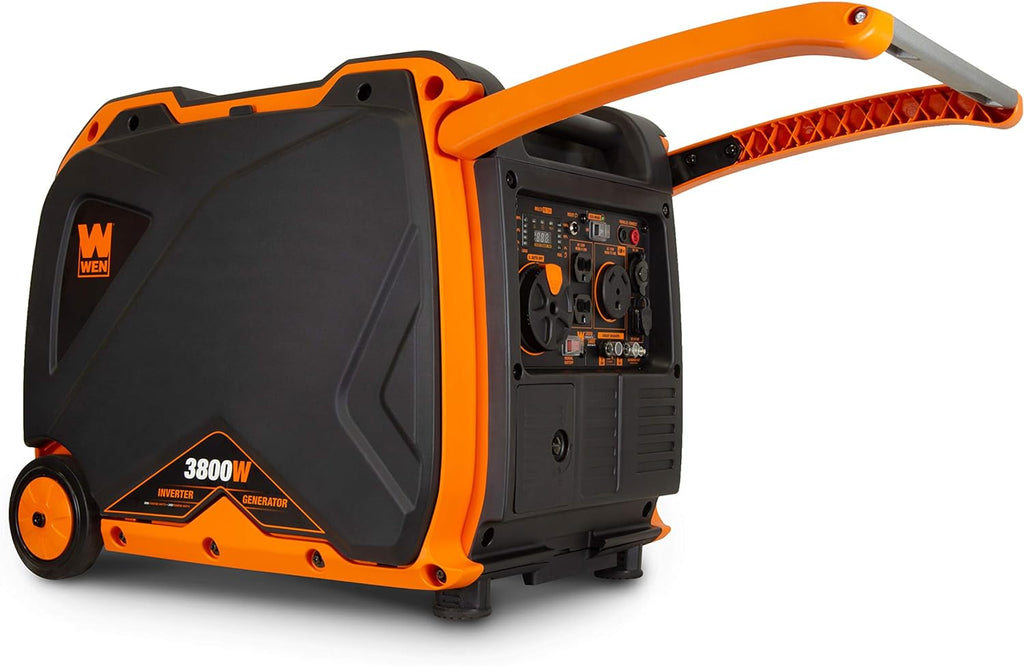 WEN 3800-Watt Inverter Generator, Electric Start, RV-Ready, Portable and Super Quiet with Fuel Shut-Off (56380i)