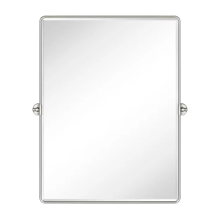 Woodvale Metal Framed Wall Mounted Bathroom / Vanity Mirror