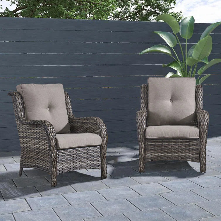 Bonia Wicker Rattan Outdoor Chairs