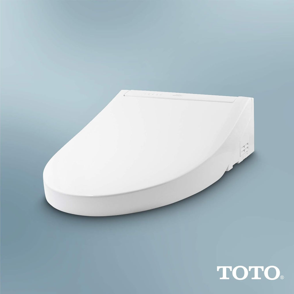 TOTO SW3084#12 WASHLET C5 Electronic Bidet Toilet Seat with PREMIST and EWATER+ Wand Cleaning, Elongated, Plastic, Sedona Beige