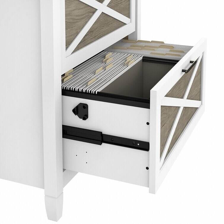 Veda 3 Piece Rectangular Computer Desk Office Set
