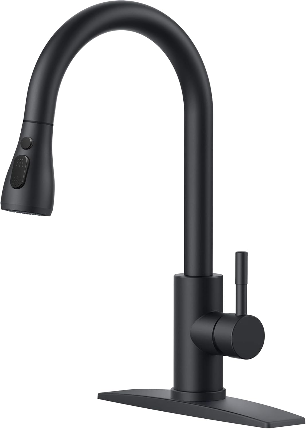 FORIOUS Touchless Kitchen Faucets, Brushed Nickel Kitchen Faucet with Pull Down Sprayer, Single Handle Smart Motion Sensor Kitchen Sink Faucet,Contemporary Hands-Free Sink Faucet for Farmhouse Laundry