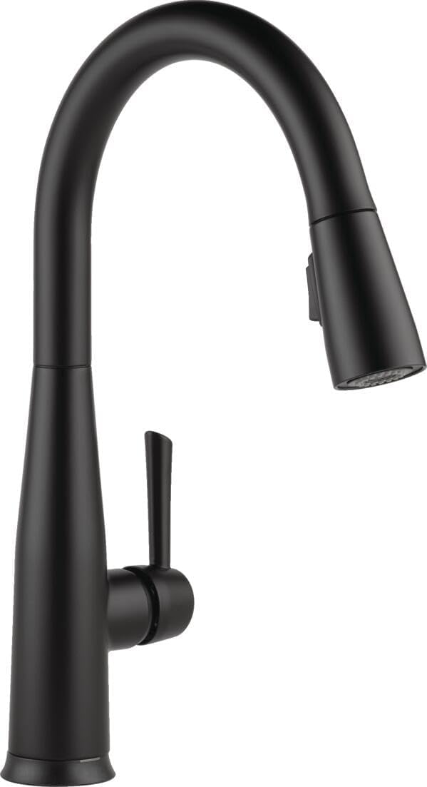 Delta Essa Touchless Kitchen Faucet with Touch Technology, Brushed Nickel Kitchen Sink Faucet with Pull Down Sprayer, Single Hole, Arctic Stainless 9113TL-AR-DST