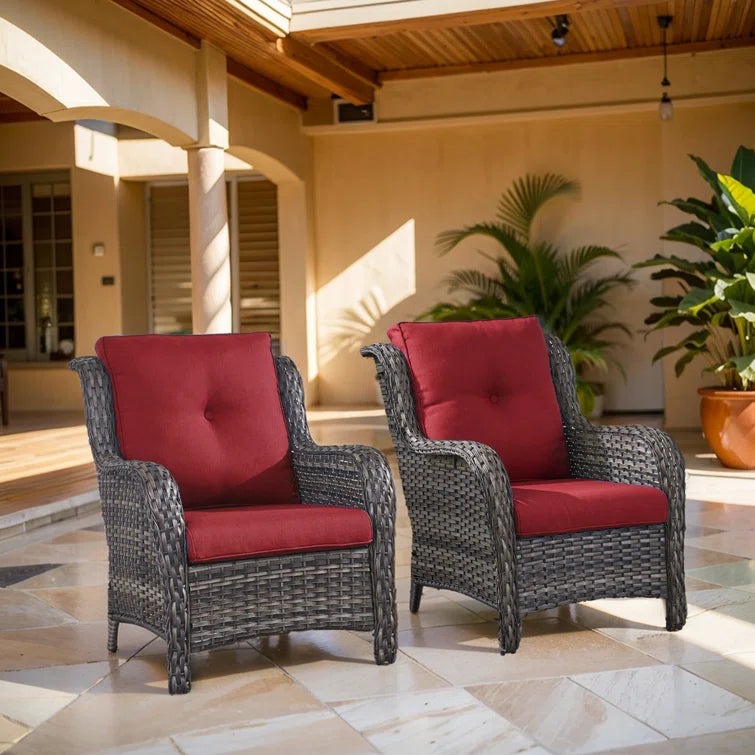 Bonia Wicker Rattan Outdoor Chairs