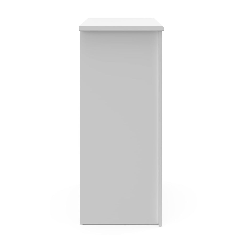 Storkcraft Crescent 6 Drawer Double Dresser (Pebble Gray) – GREENGUARD Gold Certified, For Nursery, Dresser, Kids Nursery Organizer, Chest of Drawers