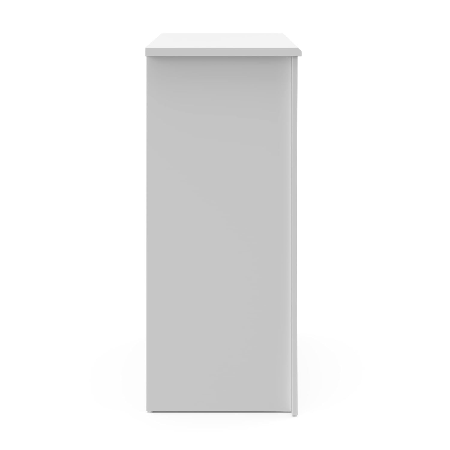 Storkcraft Crescent 6 Drawer Double Dresser (Pebble Gray) – GREENGUARD Gold Certified, For Nursery, Dresser, Kids Nursery Organizer, Chest of Drawers